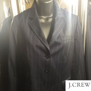 JCrew striped blazer